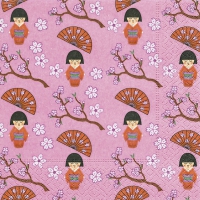 Servietten 33x33 cm - Little geisha Servietten 33x33 cm - Little geisha