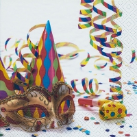 Servietten 33x33 cm - Helau Servietten 33x33 cm - Helau