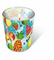 Glaskerze - Glaskerze Tropical fruits