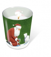 Glaskerze - Glaskerze First Xmas