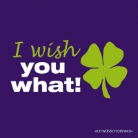 Servietten 33x33 cm - I wish you