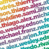 Servietten 33x33 cm - Players List