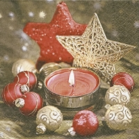 Servietten 33x33 cm - Little light shine