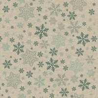 Servietten 33x33 cm - Snowflakes pattern