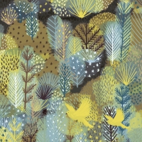 Servietten 24x24 cm - Magic forest