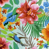 Servietten 24x24 cm - Tropical paradise