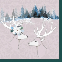 Servietten 24x24 cm - Deer Love
