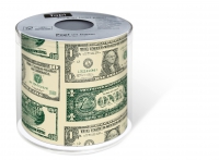 bedrucktes Toilettenpapier - Topi Dollar