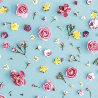 Servietten 33x33 cm - Spring Melody