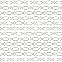 Servietten 33x33 cm - Religious grey