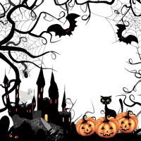 Servietten 33x33 cm - Spooky