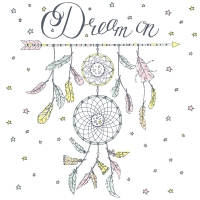Servietten 33x33 cm - Dream on