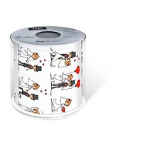 bedrucktes Toilettenpapier - Topi Wedding day