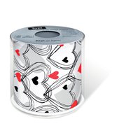 bedrucktes Toilettenpapier - Topi Shower of hearts