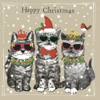 Servietten 33x33 cm - Happy Christmas Servietten 33x33 cm - Happy Christmas