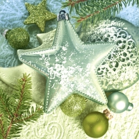 Servietten 33x33 cm - Green styling