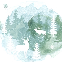 Servietten 33x33 cm - Aquarell mood Servietten 33x33 cm - Aquarell mood