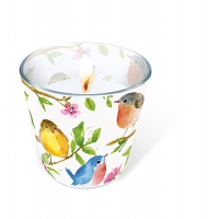 Glaskerze - Beep, beep, beep