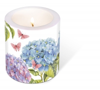 Dekorkerze - Candle Gentle hydrangea