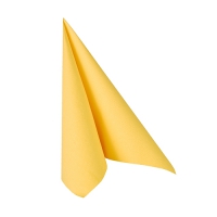 50 Servietten 25x25 cm - ROYAL Collection gelb