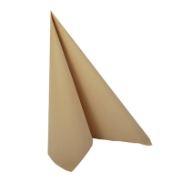 50 Servietten 33x33 cm - ROYAL Collection sand