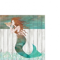 Servietten 25x25 cm - Waterside Mermaid