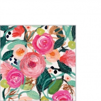 Servietten 25x25 cm - La Belle Rose