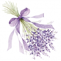 Servietten 25x25 cm - Lavender