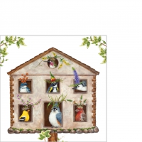 Servietten 25x25 cm - House Party 