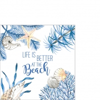 Servietten 25x25 cm - Ocean Life is better 