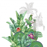 Servietten 25x25 cm - Tropicale 
