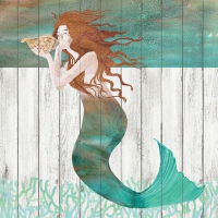 Servietten 33x33 cm - Waterside Mermaid