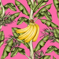 Servietten 33x33 cm - Go Bananas Servietten 33x33 cm - Go Bananas