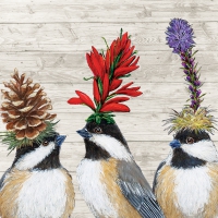 Servietten 33x33 cm - The Chickadee Sisters