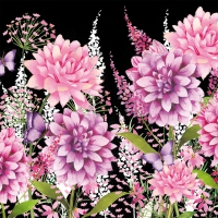 Servietten 33x33 cm - Flower Beat