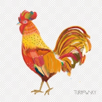 Servietten 33x33 cm - Le Coq