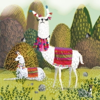 Servietten 33x33 cm - Evita