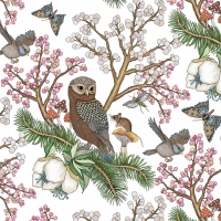 Servietten 33x33 cm - Nature