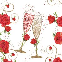 Servietten 33x33 cm - To Love