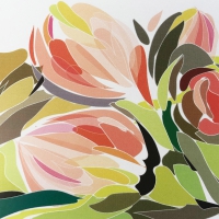 Servietten 33x33 cm - Tulip Fantasy Servietten 33x33 cm - Tulip Fantasy