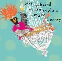 Servietten 33x33 cm - Well behaved women