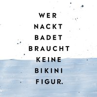 Servietten 33x33 cm - Bikinifigur