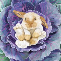 Servietten 33x33 cm - Babs the Bunny