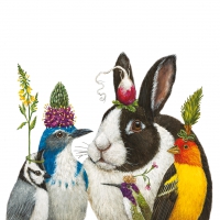 Servietten 33x33 cm - Simply Radishing