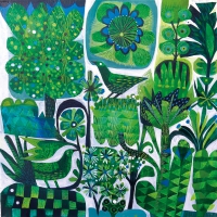 Servietten 33x33 cm - Greenery 