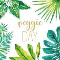 Servietten 33x33 cm - Jungle Veggie 