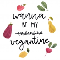 Servietten 33x33 cm - Vegantine 