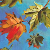Servietten 25x25 cm - Foliage Musée