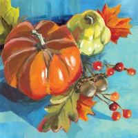 Servietten 25x25 cm - Pumpkin Musée