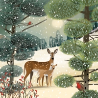 Servietten 25x25 cm - Holiday Meadow